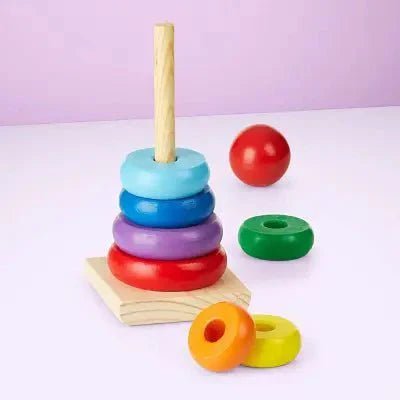 Jouet en Bois - WoodenToys™ - Tour arc - en - ciel - Galaxiejouets