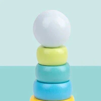 Jouet en Bois - WoodenToys™ - Tour Macaron - Galaxiejouets