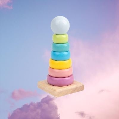 Jouet en Bois - WoodenToys™ - Tour Macaron - Galaxiejouets