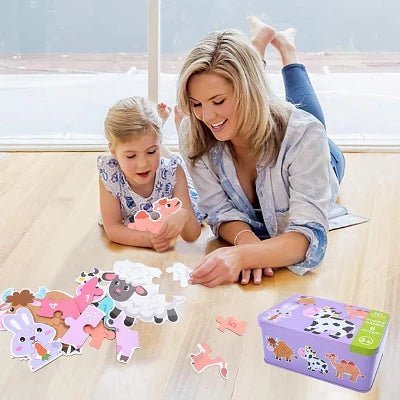 Puzzle Montessori - BabyPuzzle™ - Bétail - Galaxiejouets