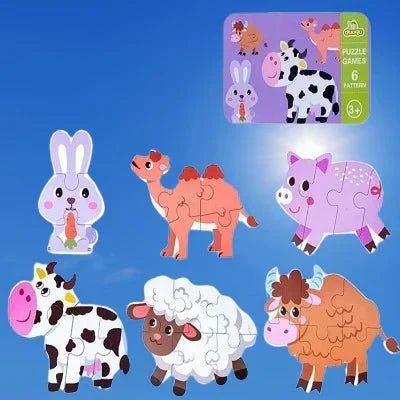Puzzle Montessori - BabyPuzzle™ - Bétail - Galaxiejouets