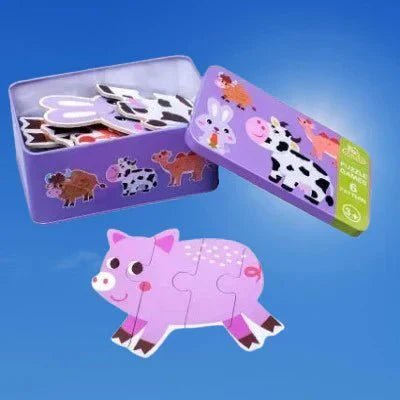 Puzzle Montessori - BabyPuzzle™ - Bétail - Galaxiejouets
