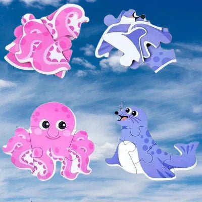 Puzzle Montessori - BabyPuzzle™ - Océan - Galaxiejouets