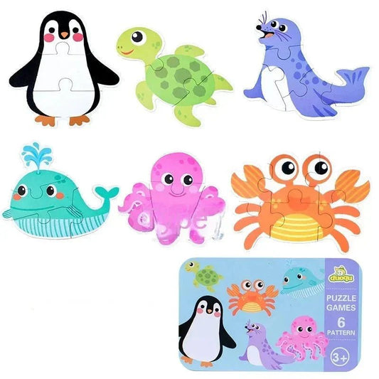 Puzzle Montessori - BabyPuzzle™ - Océan - Galaxiejouets