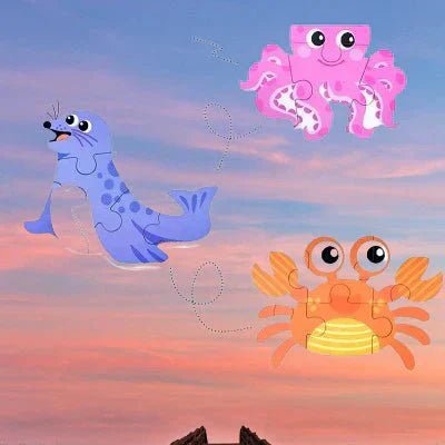 Puzzle Montessori - BabyPuzzle™ - Océan - Galaxiejouets